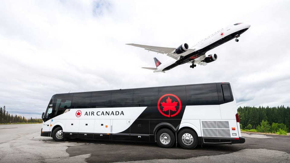 Air Canada Introduces Motorcoach Service Linking Hamilton and Waterloo Region Airports with Toronto 