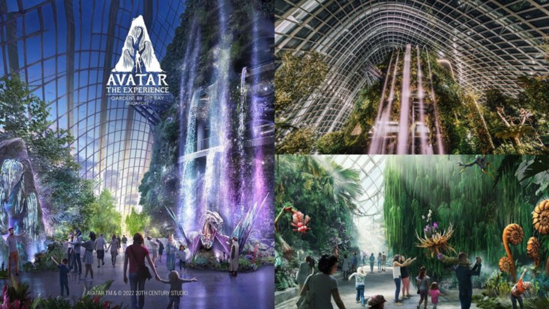 Avatar: The Experience turns Cloud Forest in Gardens by the Bay into a  bioluminescent world from Oct 28