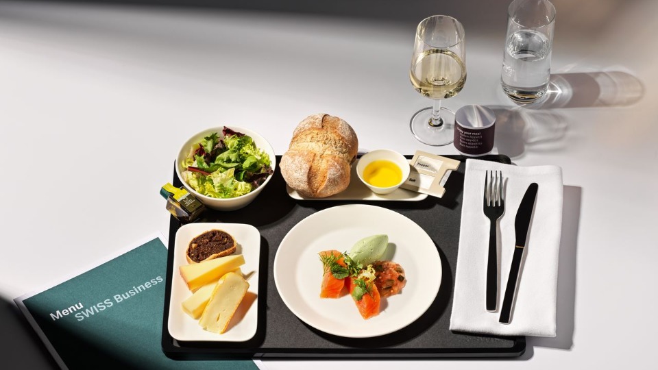 SWISS Airlines Partners with Michelin-Starred FAHR Restaurant for New Inflight Menus