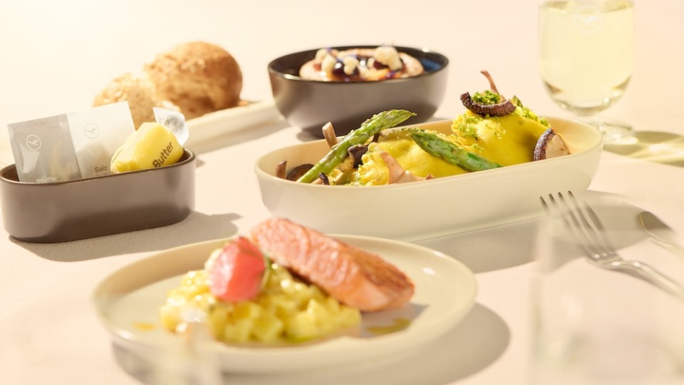 Lufthansa Enhances Business Class Dining with New Meals on Short and Medium-Haul Flights