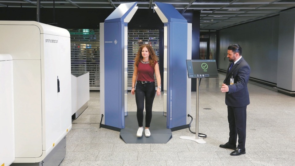 Frankfurt Becomes the World’s First Airport to Use Walk-Through Security Scanners