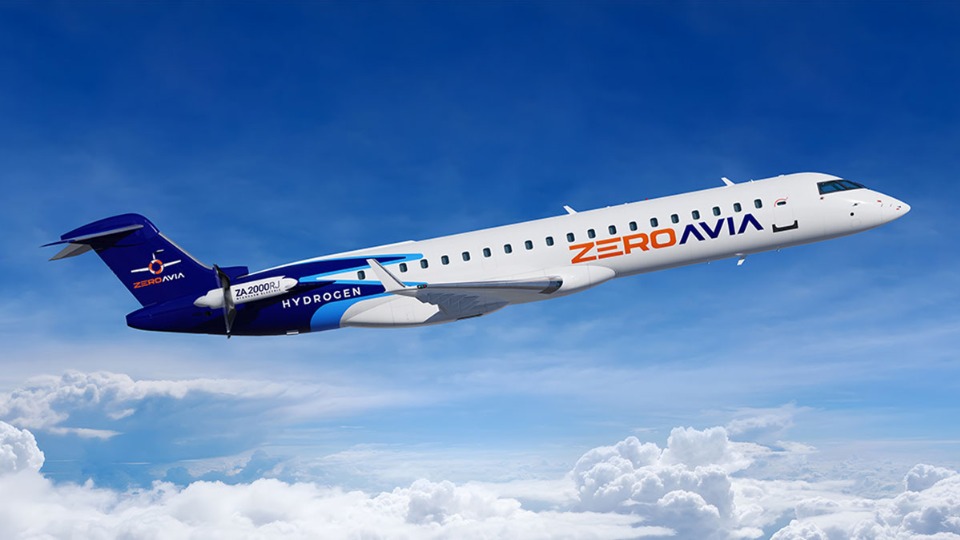 American Airlines Commits to 100 ZeroAvia Hydrogen-Powered Engines, Boosts Investment