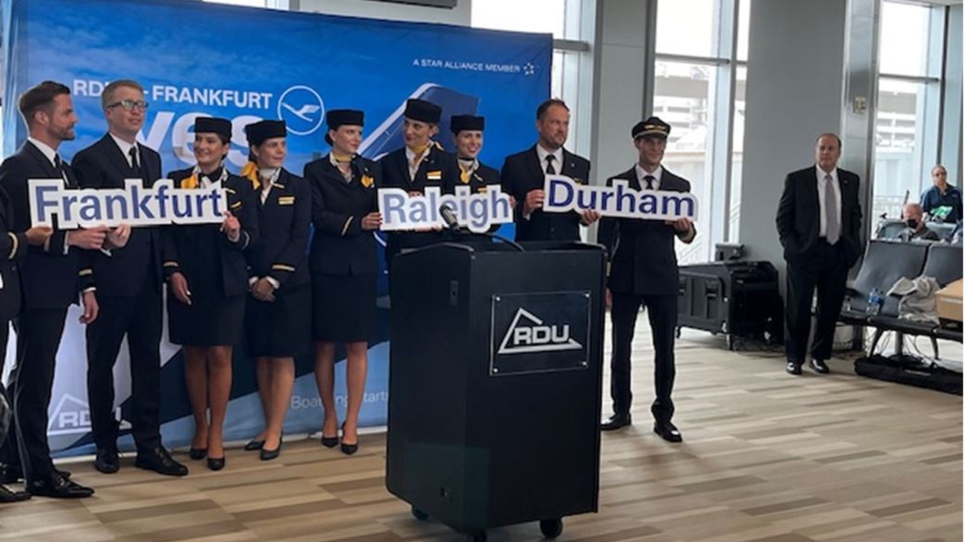 Lufthansa startet neue Direktverbindung von Raleigh-Durham nach Frankfurt